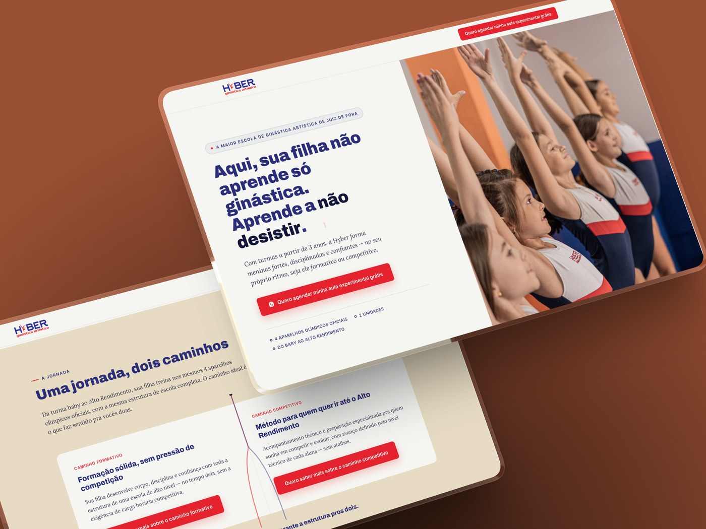 Site Hyber Ginástica Artística